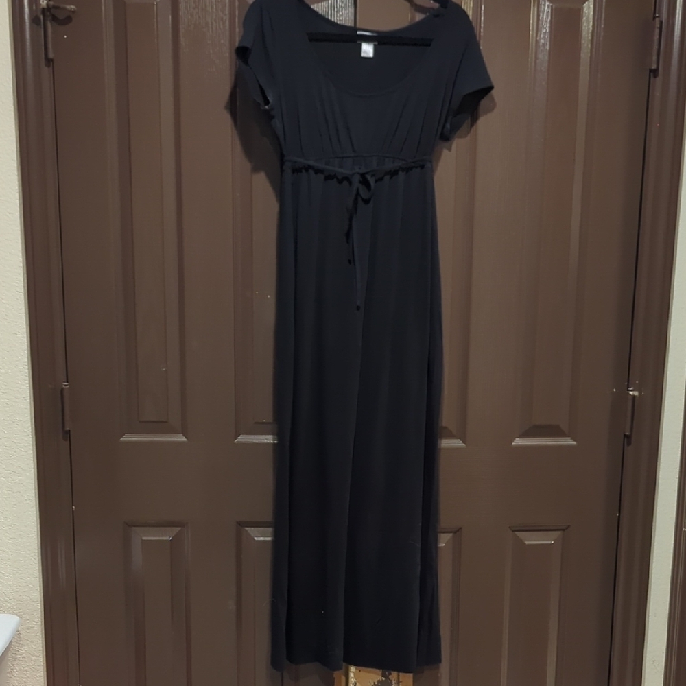 Motherhood Maternity Black Maxi Dress